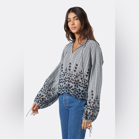 JOIE ~ Ogdine Long Sleeves Top - Picture 4 of 6